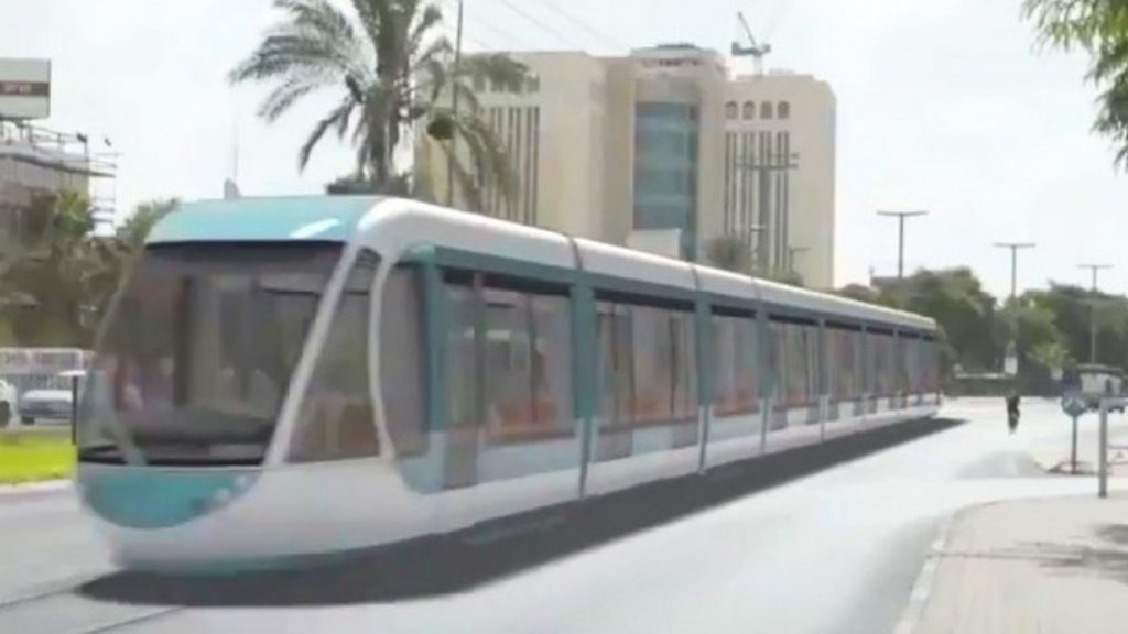 הרכבת הקלה בבאר שבע, הדמיה עיריית באר שבע